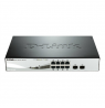 D-LINK 8-Port Layer2 PoE Smart Managed Gigabit Switch dlink green 3.0 8x 10/100/1000Mbit/s TP RJ-45 PoE Port 802.3at