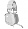 Corsair RGB USB Gaming Headset HS80 Built-in microphone, White, Wireless, Over-Ear