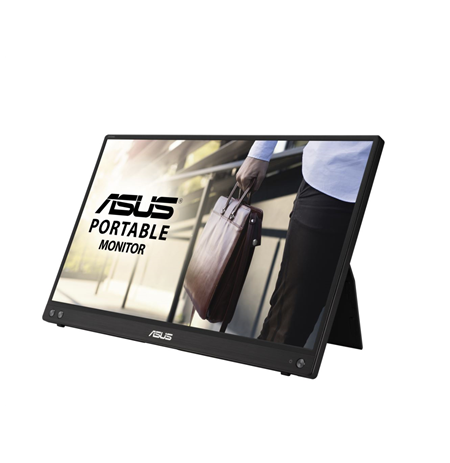 Asus Portable USB Monitor ZenScreen MB16ACV 15.6 ", IPS, FHD, 1920 x 1080 pixels, 16:9, 5 ms, 250 cd/m², Black