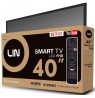 Televizorius 40" LIN 40LFHD1200 SMART Full HD DVB-T2