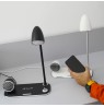 Tellur Nostalgia Wireless Desk Charger, Bluetooth Speaker, Desk Lamp white