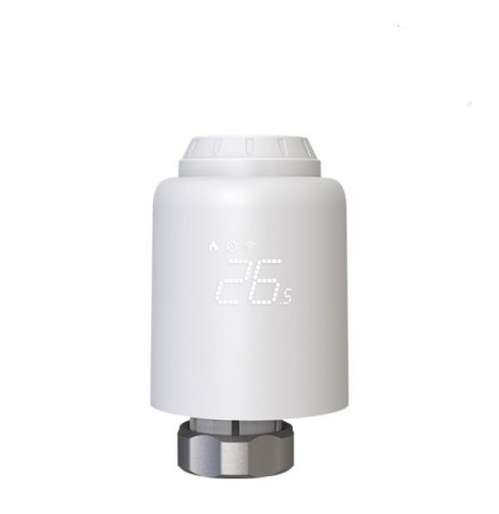 Tellur Smart WiFi Thermostatic Radiator Valve RVSH1 LED white