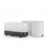 Tellur Flame aroma diffuser 240ml, 12 hours, remote control, white