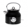 Adler | Kettle with a Thermomete | AD 1346b | Electric | 2200 W | 1.7 L | Stainless steel | 360° rotational base | Black