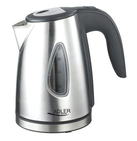 Kettle electric Adler AD 1203 (1500W 1l, silver color)