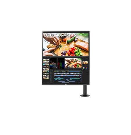 LG DualUp Monitor 28MQ780 27.6 ", IPS,  SDQHD, 2560x2880, 16:18, 5 ms, 300 cd/m², Black, 60 Hz, HDMI ports quantity 2