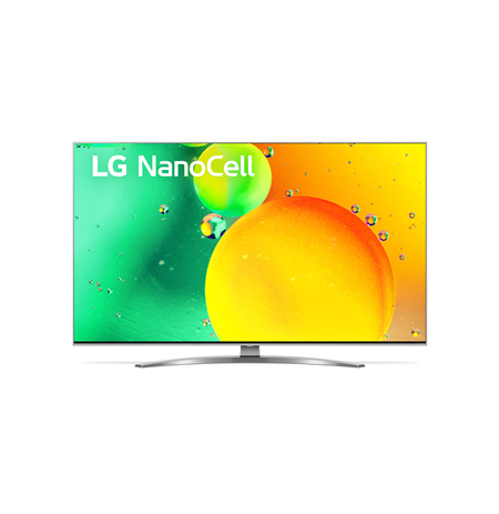 LG 50NANO783QA 50" (126 cm), Smart TV, WebOS, 4K HDR NanoCell, 3840 × 2160, Wi-Fi, DVB-T/T2/C/S/S2