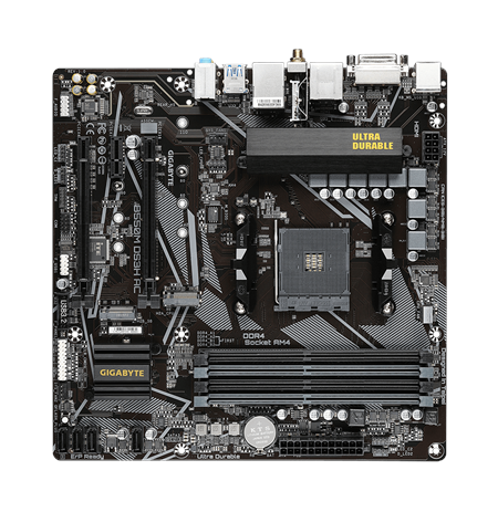 Gigabyte B550M DS3H AC 1.0/1.1/1.2/1.3 M/B Processor family AMD