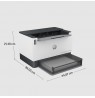 HP LaserJet Tank 2504dw Printer, Black and white, Printer for Business, Print, Two-sided printing