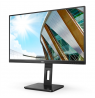 AOC Monitor U27P2 27 ", IPS, UHD, 3840 x 2160, 16:9, 4 ms, 350 cd/m², Black, Headphone out (3.5mm), 60 Hz