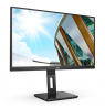 AOC Monitor U27P2 27 ", IPS, UHD, 3840 x 2160, 16:9, 4 ms, 350 cd/m², Black, Headphone out (3.5mm), 60 Hz