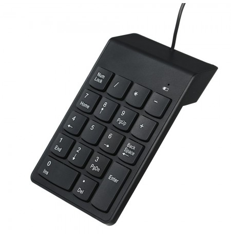 GEMBIRD KPD-U-03 USB numeric keypad, black