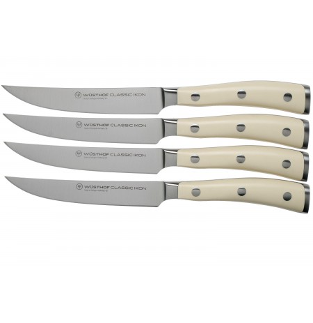 WUSTHOF Classic Ikon Creme steiko peilių rinkinys, 4vnt.