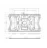 Multibrackets laik.VESA plon.4lank.didelis