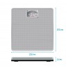 Salter 433 SVDR Mechanical Bathroom Scale Silver
