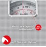 Salter 433 SVDR Mechanical Bathroom Scale Silver