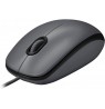 Pelė laidinė Logitech M100 USB - EMEA (910-006652), juoda