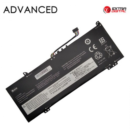 Nešiojamo kompiuterio baterija LENOVO L17C4PB0, 5800mAh, Extra Digital Advanced