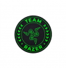 Razer Team Razer Floor Mat 100% Recycled Polyester Velvet/100% Recycled Non-woven Fabric | Floor Rug | Black/Green