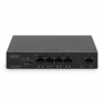 Digitus | 4 Port Gigabit PoE Switch | DN-95330-1 | Unmanaged | Desktop