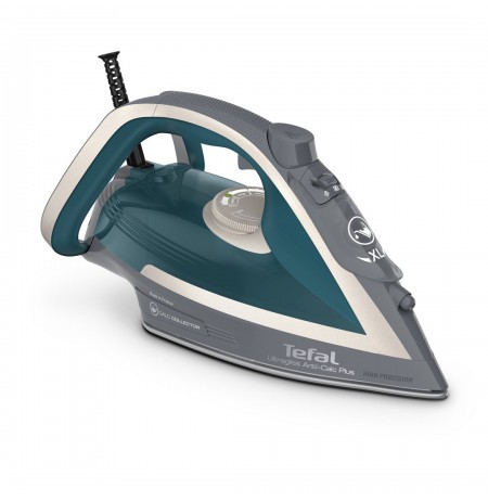 Tefal Ultragliss Anti-Calc Plus FV6842E0 iron Steam iron 2800 W Blue, Silver