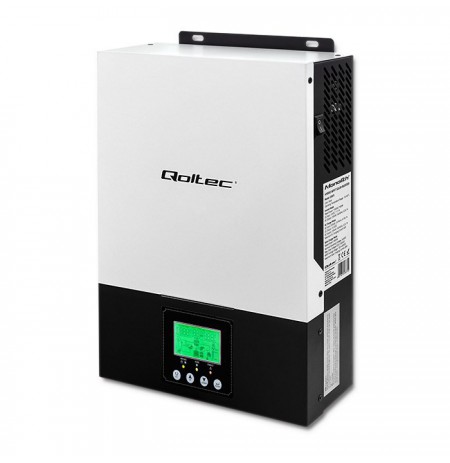 Qoltec 53876 Hybrid Solar Inverter Off-Grid 2.4KW | 80A | MPPT | Sinus