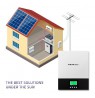 Qoltec 53876 Hybrid Solar Inverter Off-Grid 2.4KW | 80A | MPPT | Sinus