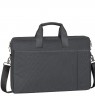 Rivacase 8257 notebook case 43.9 cm (17.3") Hardshell case Black