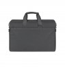 Rivacase 8257 notebook case 43.9 cm (17.3") Hardshell case Black