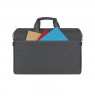 Rivacase 8257 notebook case 43.9 cm (17.3") Hardshell case Black