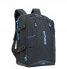 Rivacase 7860 notebook case 43.9 cm (17.3") Backpack case Black, Blue