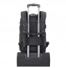 Rivacase 7860 notebook case 43.9 cm (17.3") Backpack case Black, Blue