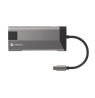 Natec USB-C Multiport Adapter 	NMP-1690 0.15 m, Grey, USB Type-C
