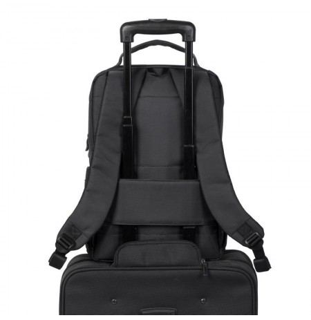 Rivacase 8262 notebook case 39.6 cm (15.6") Backpack case Black
