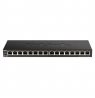 D-Link | 16-Port Gigabit Desktop Switch | DGS-1016S | Unmanaged | Desktop