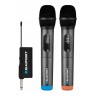 Dual wireless microphone Blaupunkt UHF WM60UDB