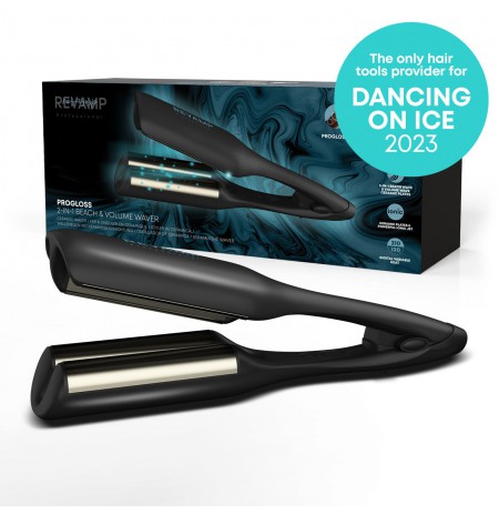 Revamp WV-3000-EU Progloss 2-IN-1 Beach & Volume Waver