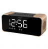 Adler Wireless alarm clock with radio AD 1190 AUX in, Copper/Black, Alarm function