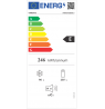 Gorenje NRK6202EBXL4 fridge-freezer Freestanding 331 L E Black