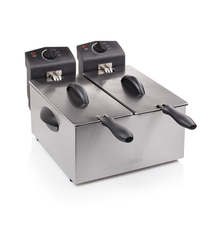 Tristar Double Fryer FR-6937 Power 2 x 1800 W, Capacity 6 L