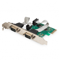 Digitus 2-Port Serial Interface Card, PCIe
