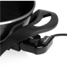 Tristar Electric Wok PZ-9130 1500 W, Stainless steel, 4.5 L, Black
