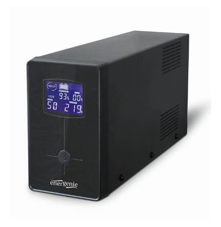 EnerGenie UPS with USB and LCD display EG-UPS-035 2000 VA