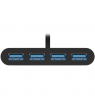 Goobay 4-Port USB-C Multiport Adapter 61073 Black,  USB-A, Type-C