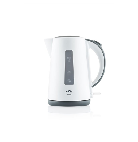 ETA Kettle ETA160390000 Electric, 2200 W, 1.7 L, Plastic, 360° rotational base, White