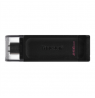 Kingston | USB Flash Drive | DataTraveler 70 | 256 GB | USB 3.2 Gen 1 Type-C | Black