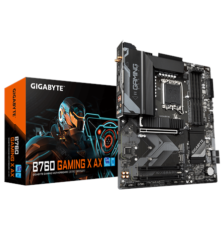 Gigabyte B760 GAMING X AX 1.1 M/B Processor family Intel