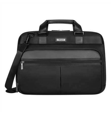 Targus Mobile Elite Topload Fits up to size 15.6-16 ", Briefcase, Black, Shoulder strap