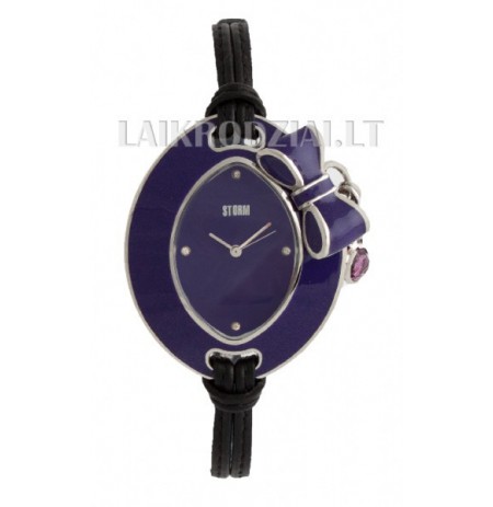 Storm Bow Charm Purple