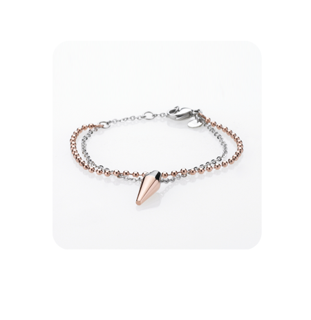 Apyrankė Storm Pendulum Bracelet Rose Gold